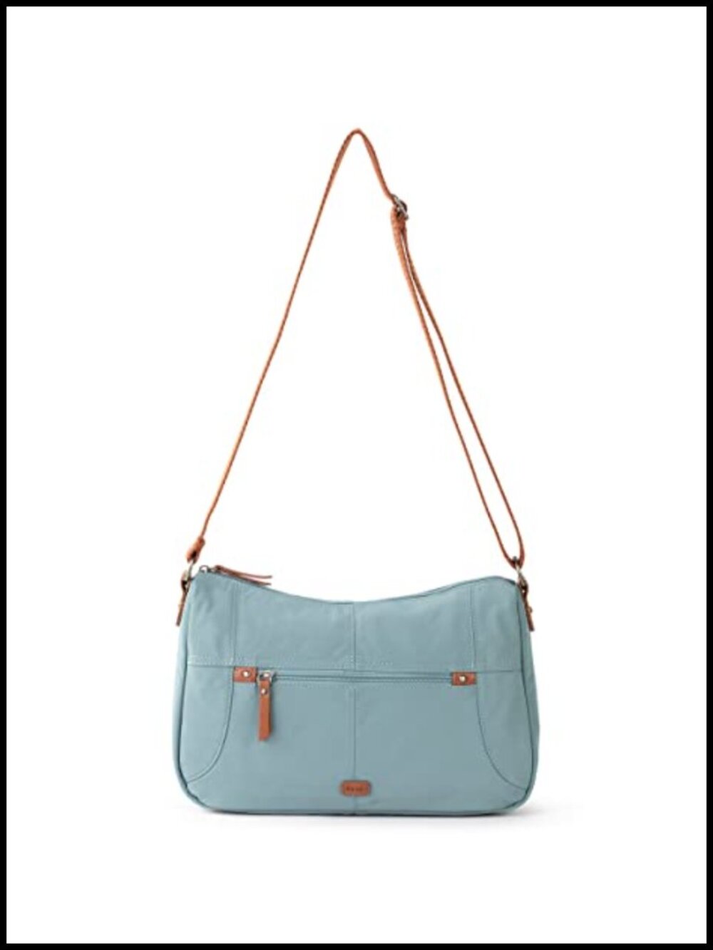 Recycled Nylon Hobo Bag Lightweight Travel Shoulder Bag Adjustable Strap